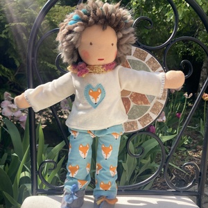 WaldorfART -  Fiú Waldorf baba 35 cm referencia-eladva-RENDELHETŐ - játék & sport - baba & babaház - baba - Meska.hu