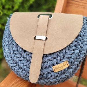 Horgolt crossbody táska - Meska.hu