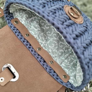 Horgolt crossbody táska - táska & tok - kézitáska & válltáska - vállon átvethető táska - Meska.hu