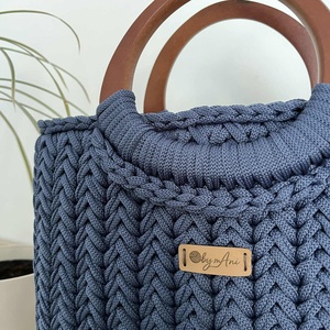 Horgolt elegáns kéz táska - táska & tok - kézitáska & válltáska - kézitáska - Meska.hu