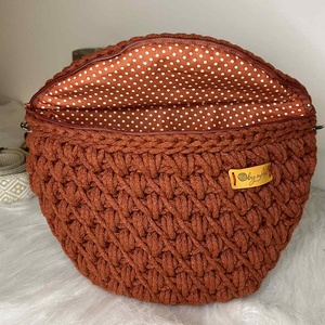 Horgolt test/öv táska - Meska.hu