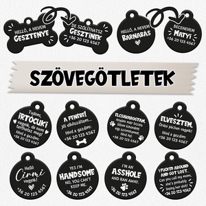 Személyre szabott kisállat biléta - otthon & életmód - kisállatoknak - kutyáknak - kutya biléta - Meska.hu