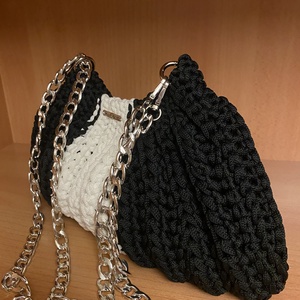 Horgolt női kistáska - táska & tok - kézitáska & válltáska - válltáska - Meska.hu