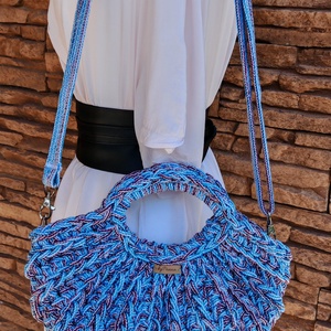 Nyári női kosártáska - táska & tok - kézitáska & válltáska - vállon átvethető táska - Meska.hu Nyári női kosártáska - táska & tok - kézitáska & válltáska - vállon átvethető táska - Meska.hu