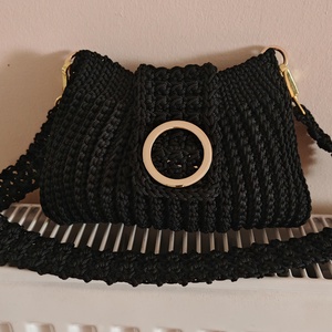 Horgolt női táska, Táska & Tok, Kézitáska & válltáska, Válltáska, Horgolás, MESKA