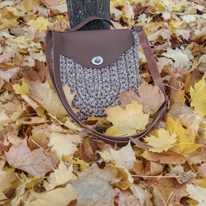 horgolt női táska, Táska & Tok, Kézitáska & válltáska, Válltáska, Horgolás, MESKA