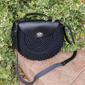 Horgolt női körtáska, Táska & Tok, Kézitáska & válltáska, Válltáska, Horgolás, MESKA