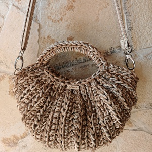  női kosártáska - táska & tok - kézitáska & válltáska - vállon átvethető táska - Meska.hu