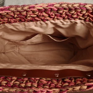 Horgolt női hátizsák - táska & tok - hátizsák - hátizsák - Meska.hu