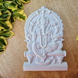DIY Kreatív festőkészlet Ganésa Ganesha gipsz, Ganésa tábla, Spirituális dekoráció, Jó szerencse- bölcsesség szimbólum - otthon & életmód - dekoráció - dísztárgy - Meska.hu