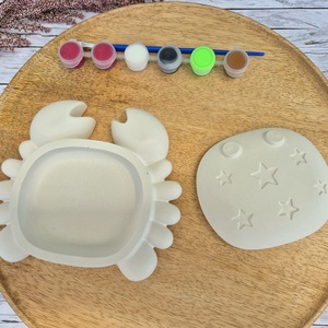 DIY kreatív festhető ékszertartó Rák - diy (csináld magad) - egységcsomag - Meska.hu