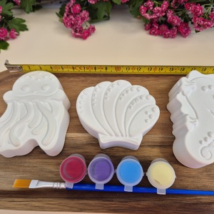 DIY Kreatív festhető gipsz csomag Óceán világ - diy (csináld magad) - egységcsomag - Meska.hu