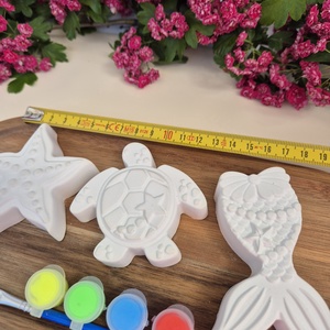 DIY Kreatív festhető gipsz csomag Óceáni lények - diy (csináld magad) - egységcsomag - Meska.hu