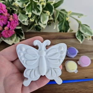 DIY Kreatív festhető gipsz pillangó csomag - diy (csináld magad) - egységcsomag - Meska.hu