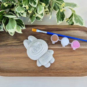 DIY Kreatív festhető gipsz figura Labubuu - Meska.hu