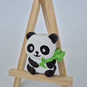DIY Kreatív festhető gipsz Panda csomag gyerekeknek, Születésnapi kreatív foglalkozás, Kézműves játék, Festés - diy (csináld magad) - egységcsomag - Meska.hu