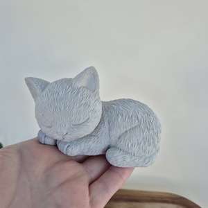 DIY Kreatív festhető gipsz 3D Cica csomag gyerekeknek, Születésnapi kreatív foglalkozás, Kézműves játék, Festés - diy (csináld magad) - egységcsomag - Meska.hu