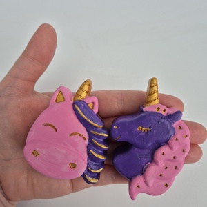 DIY Kreatív festhető gipsz Unikornis csomag gyerekeknek, Születésnapi kreatív foglalkozás, Kézműves játék, Festés - diy (csináld magad) - egységcsomag - Meska.hu
