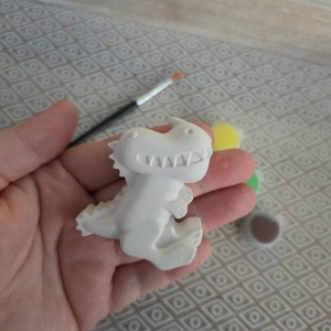 DIY Kreatív festhető gipsz Dinoszaurusz csomag gyerekeknek, Születésnapi kreatív foglalkozás, Kézműves játék, Festés - diy (csináld magad) - egységcsomag - Meska.hu