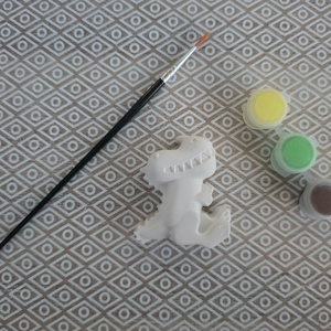DIY Kreatív festhető gipsz Dinoszaurusz csomag gyerekeknek, Születésnapi kreatív foglalkozás, Kézműves játék, Festés - diy (csináld magad) - egységcsomag - Meska.hu