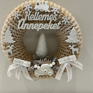 Karácsonyi ajtódísz, kopogtató - karácsony - karácsonyi lakásdekoráció - karácsonyi ajtódíszek - Meska.hu Karácsonyi ajtódísz, kopogtató - karácsony - karácsonyi lakásdekoráció - karácsonyi ajtódíszek - Meska.hu