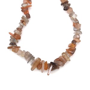 Splitter Holdkő sötét szürke  ékszerkészítő alapanyag (füzér), Kellékek & szerszámok, Ásvány alapanyag, Ásványfüzér, , MESKA