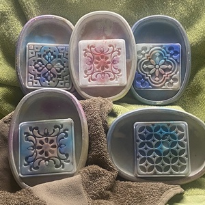 Fürdőszobai dekoráció 1 - otthon & életmód - fürdőszoba - szappantartó - Meska.hu