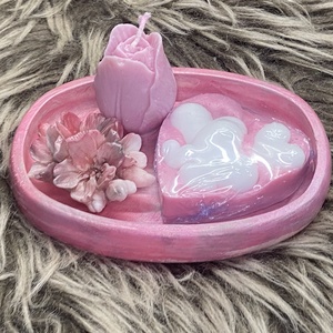 Valentin napi dekoráció 1 - otthon & életmód - fürdőszoba - fürdőszobai dekoráció - Meska.hu