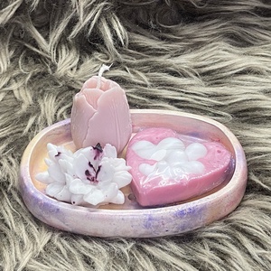 Valentin napi dekoráció 1 - otthon & életmód - fürdőszoba - fürdőszobai dekoráció - Meska.hu