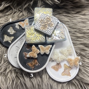 Fürdőszobai dekoráció 4, Otthon & Életmód, Fürdőszoba, Szappantartó, Szappankészítés, Festett tárgyak, MESKA