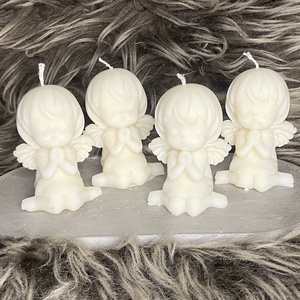 Angyal kislány gyertya, Kellékek & szerszámok, Dekorációs kellékek, Dekorációs gyertya, Gyertya-, mécseskészítés, MESKA