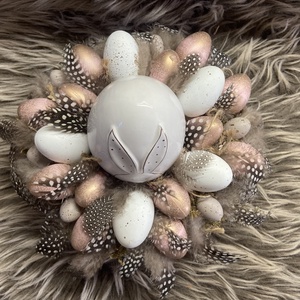 Nagyméretű tojásos asztaldísz - otthon & életmód - dekoráció - húsvéti asztaldíszek - Meska.hu