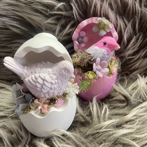 Kisméretű kikelt madárkás dísz, Otthon & Életmód, Dekoráció, Húsvéti asztaldíszek, , MESKA