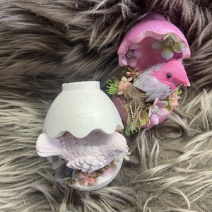 Kisméretű kikelt madárkás dísz - otthon & életmód - dekoráció - húsvéti asztaldíszek - Meska.hu