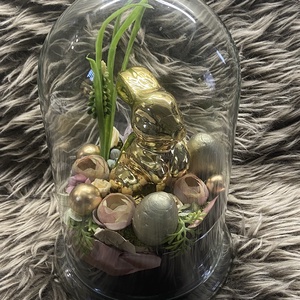 Nagymérető üvegbúrás asztaldísz - otthon & életmód - dekoráció - asztal és polc dekoráció - asztaldísz - Meska.hu