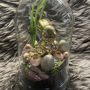 Nagymérető üvegbúrás asztaldísz - otthon & életmód - dekoráció - asztal és polc dekoráció - asztaldísz - Meska.hu