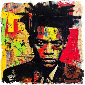 Basquiat pop art v7 - ruha & divat - női ruha - póló, felső - Meska.hu