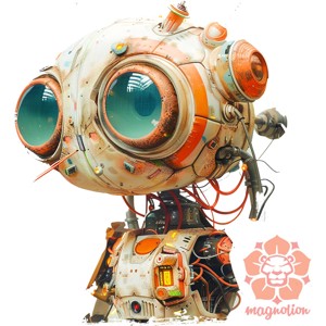 Robot lény v1 - ruha & divat - női ruha - póló, felső - Meska.hu