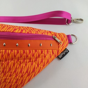 Övtáska / crossbody - pink-narancs - táska & tok - övtáska - Meska.hu Övtáska / crossbody - pink-narancs - táska & tok - övtáska - Meska.hu