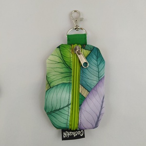 Kulcstartó tok - színes levelek - táska & tok - kulcstartó & táskadísz - kulcstartó - Meska.hu