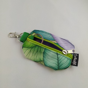 Kulcstartó tok - színes levelek, Táska & Tok, Kulcstartó & Táskadísz, Kulcstartó, Varrás, MESKA
