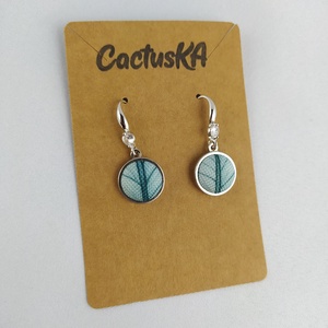 Elegáns lógós fülbevaló strasszkővel , Ékszer, Fülbevaló, Lógó fülbevaló, Ékszerkészítés, MESKA