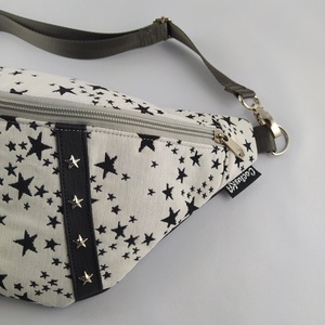 Csillagos övtáska / crossbody - táska & tok - övtáska - Meska.hu