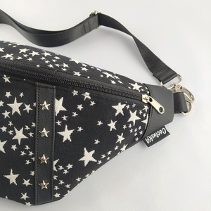 Csillagos övtáska / crossbody - táska & tok - övtáska - Meska.hu