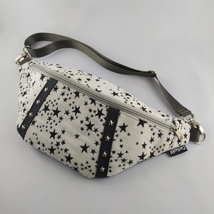 Csillagos övtáska / crossbody, Táska & Tok, Övtáska, Varrás, MESKA
