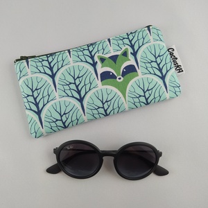 Napszemüveg tok - erdei állatok - táska & tok - neszesszer - Meska.hu