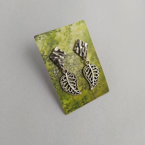 Leveles bedugós fülbevaló, Ékszer, Fülbevaló, Lógó fülbevaló, Ékszerkészítés, MESKA