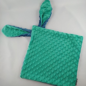 Nyuszifül szundikendő - választható színben - baba - mama - baba játékok - szundikendő, alvóka - Meska.hu