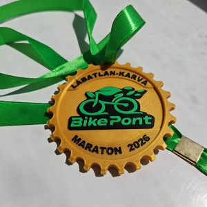Személyre szabott 3D nymtatott érmek és plakettek sportversenyekre, céges és családi eseményekre - ékszer - nyaklánc - medál - Meska.hu