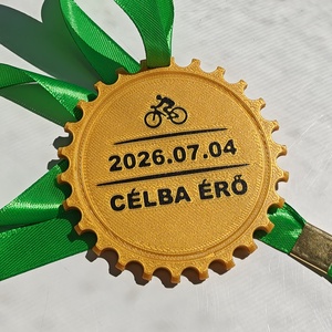Személyre szabott 3D nymtatott érmek és plakettek sportversenyekre, céges és családi eseményekre - ékszer - nyaklánc - medál - Meska.hu